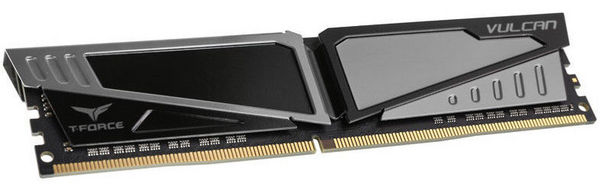 Модуль памяти DDR4 8GB 2400 Team Vulcan Grey C16-16-16-39 RTL [TLGD48G2400HC1601]